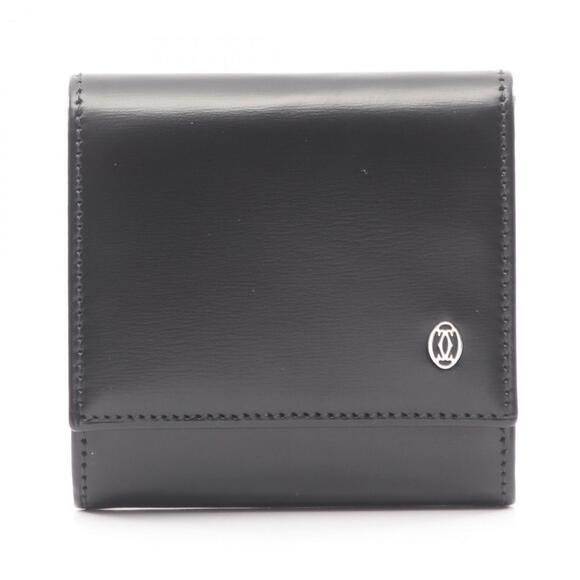 CARTIER Accessories - Cartier Pasha wallet with coin purse, leather, women's, black